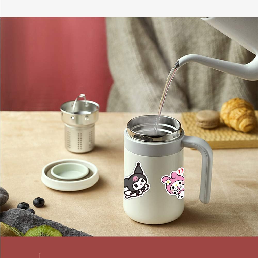 ERGOX My Meloy Stickers for Water Bottles 100pcs, Vinyl Laptop Stickers for Hydroflask Skateboard Waterproof Stickers for iPad Scrapbook Guitar Decals