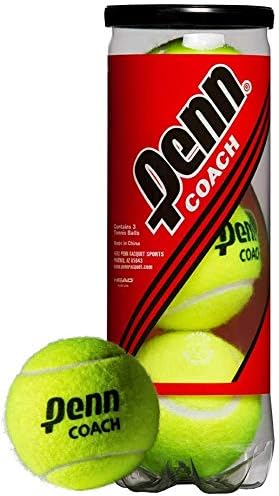 ETLOT Tennis Balls, 6 Pack Training Tennis Balls,High Elasticity Practice Balls for Beginner, Playing Balls for Dogs
